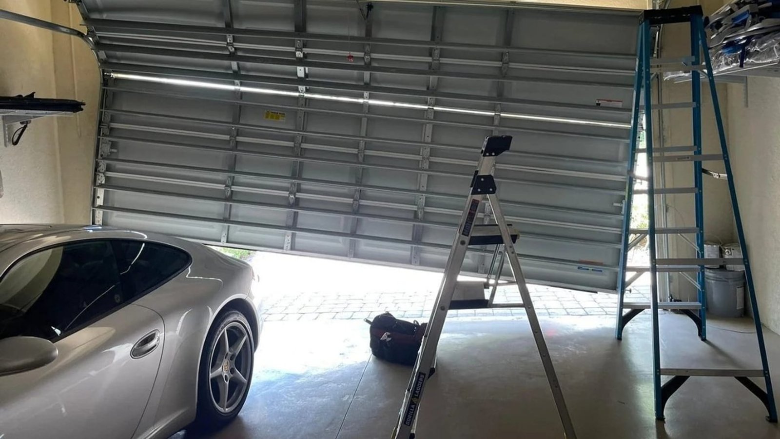 Garage door repair in Newcastle, WA